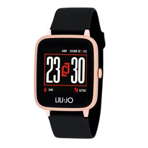 Orologio Smartwatch Liu Jo da donna GO nero e rosa SWLJ 046 - gallery