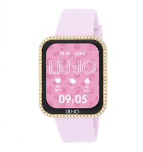 Orologio Smartwatch Liu Jo da donna rosa strass SWLJ 167