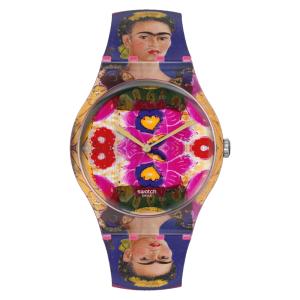 Orologio SWATCH donna THE FRAME, BY FRIDA KAHLO SUOZ341 - gallery
