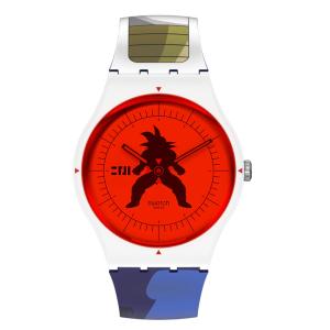 Orologio Swatch Unisex VEGETA X SWATCH DRAGONBALL Z SUOZ 348