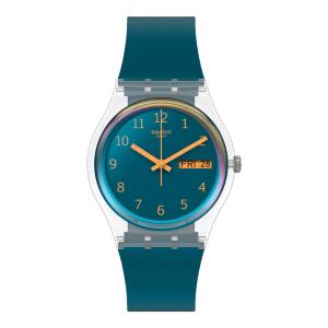 Orologio unisex Swatch BLUE AWAY GE 721