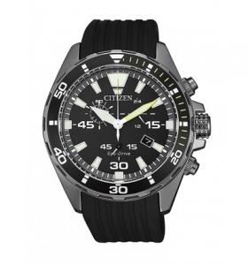 OROLOGIO UOMO CITIZEN AT2437-13E MARINE CHRONO NERO