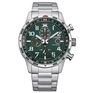 Orologio uomo CITIZEN Aviator verde CA0791 - 81X - gallery