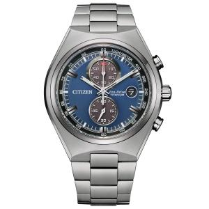 Orologio uomo CITIZEN Crono SuperTitanio 7090 CA7090-87L - gallery