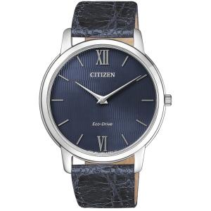 Orologio uomo CITIZEN Eco drive STILETTO Blu AR1130-48L - gallery