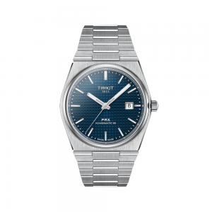 OROLOGIO uomo TISSOT PRX POWERMATIC 80 blu T137.407.11.041.00 - gallery