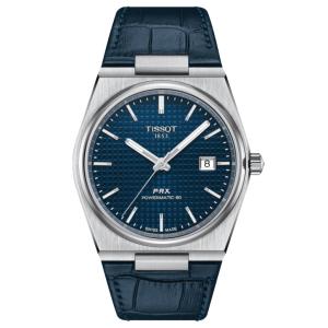 OROLOGIO uomo TISSOT PRX POWERMATIC 80 blu T137.407.16.041.00