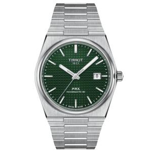 OROLOGIO uomo TISSOT PRX POWERMATIC 80 verde T137.407.11.091.00