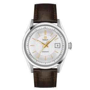 Orologio uomo Tissot Visodate 39 mm cinturino in pelle T157.407.16.031.00 - gallery