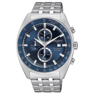 Orologio Vagary da uomo blu acciaio crono VA1-218-71