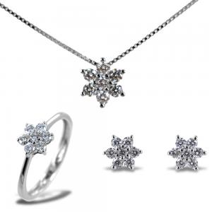 Parure Gioielli Stella di Diamanti collezione Yamir stella Media