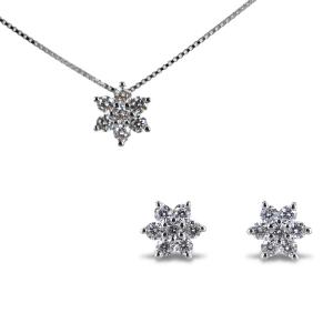 Parure Gioielli Stella di Diamanti collezione Yamir stella Media