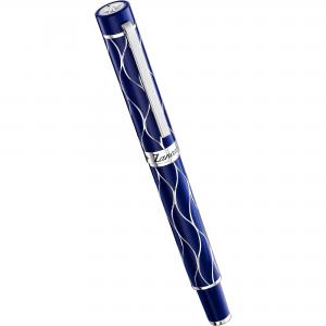 Penna Zancan in resina blu HPN 013 penna a sfera da uomo