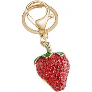 Portachiavi Morellato Fragola SD 0365 in acciaio e strass - gallery