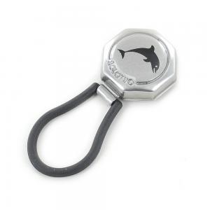 Solotuo Glass holder with Dolphin black enamel AA7024CA - gallery