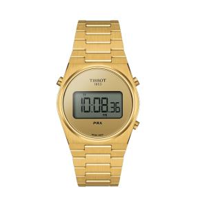 TISSOT PRX DIGITAL 35 MM GOLD T137.263.33.020.00 - gallery