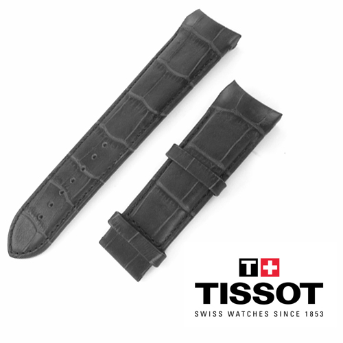 Cinturino per Tissot Couturier Nero XL Ansa 22mm