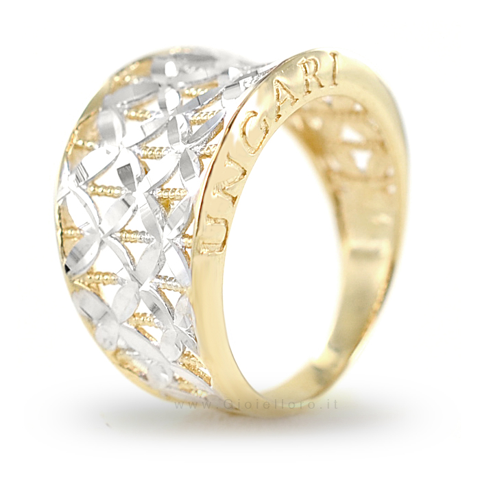 Gold ring  Le Scintille collection by Lorenzo Ungari 