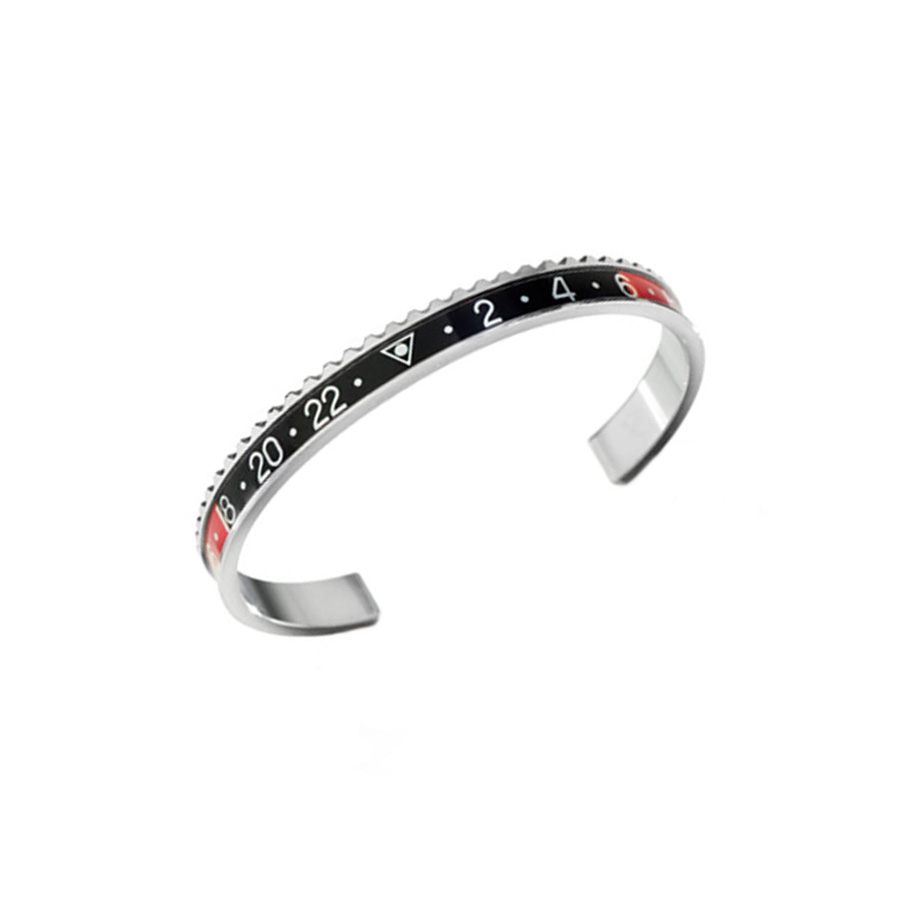 Bracciale Speedometer Official Nero e Rosso