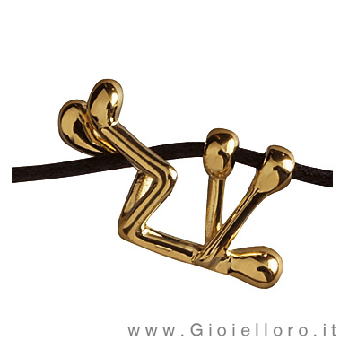 Pensieri Felici Necklace Gold Collection