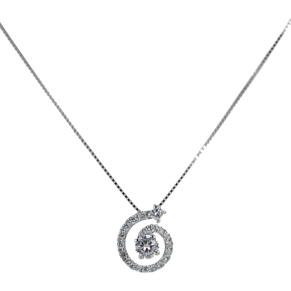 Collana con pendente Salvini spirale di diamanti 20071390