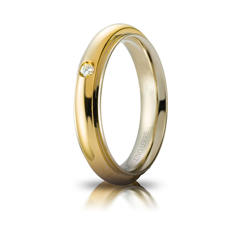 UnoAerre Brillanti Promesse Wedding Ring  