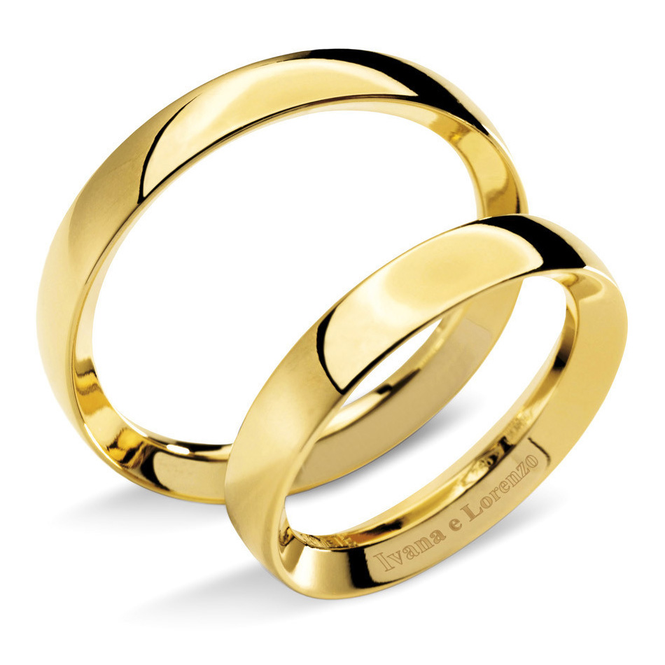 Comete Jewels - gold wedding bands