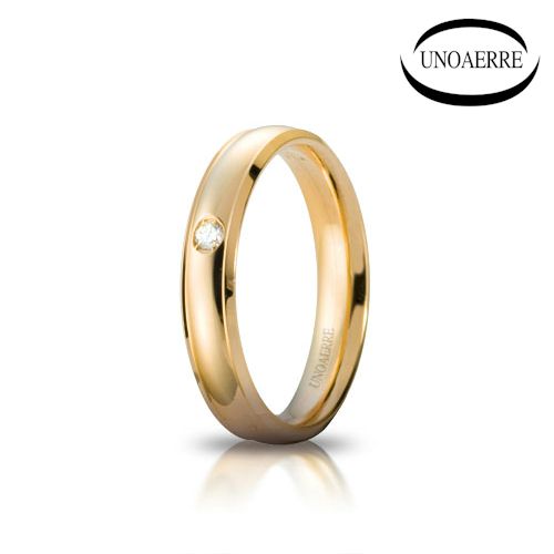 UnoAerre Brillanti Promesse 1 Diamond Wedding Ring  