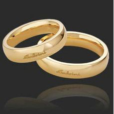 Salvini gold wedding bands 