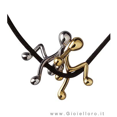 Pensieri Felici Necklace Gold Collection