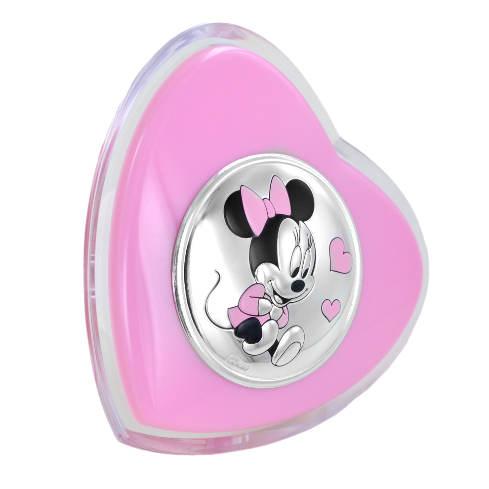 LUCE DA NOTTE CON INSERTO IN ARGENTO MINNIE MOUSE