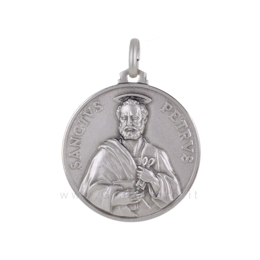 Medaglia San Pietro in argento 30 mm