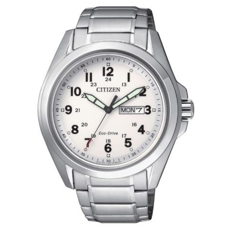 OROLOGIO CITIZEN ECO DRIVE URBAN GIORNO DATA ACCIAIO AW0050-58A