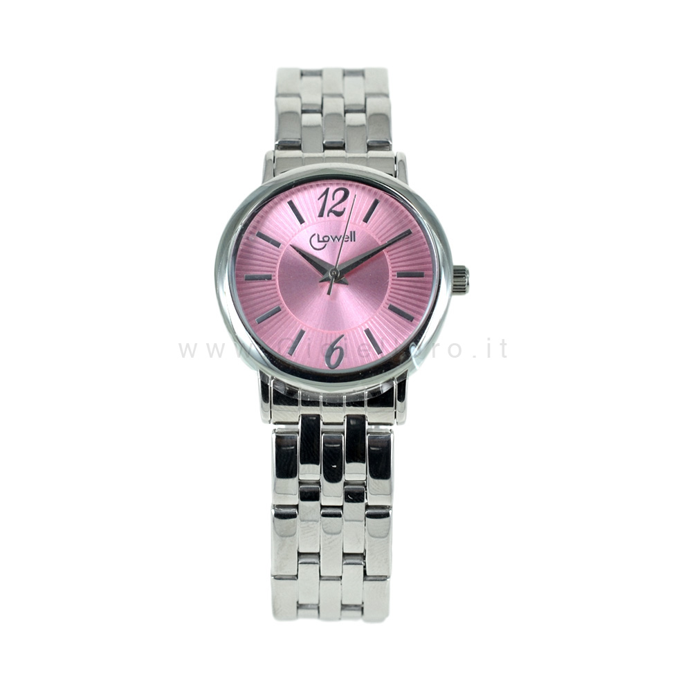 OROLOGIO DONNA LOWELL SOLOTEMPO ROSA