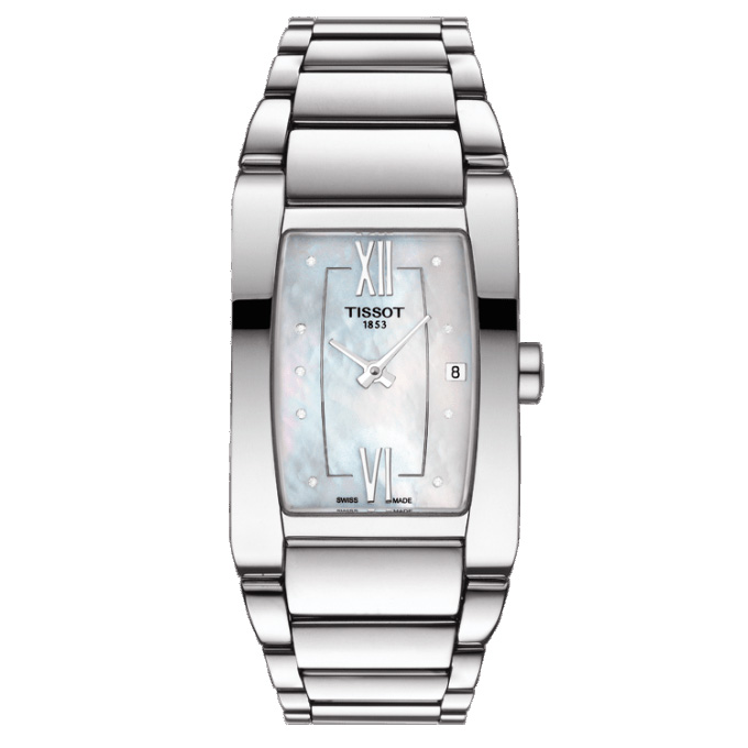 OROLOGIO TISSOT DA DONNA GENEROSI-T MADREPERLA E DIAMANTI T105.309.11.116.00