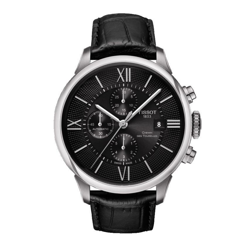 OROLOGIO UOMO TISSOT CHEMIN DES TOURELLES AUTOMATIC CHRONOGRAPH T099.427.16.058.00