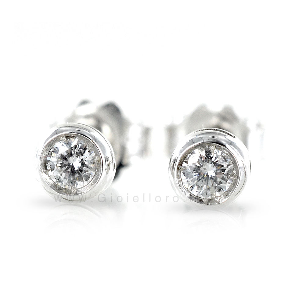 Miluna Earrings -  Gold and Diamonds