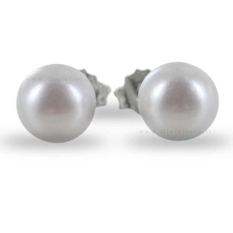 Orecchini Perle Gemelle con Perle AKOYA 8.50-9.00 mm