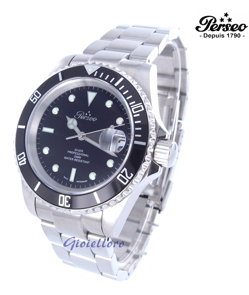 Orologio Perseo 6306 Automatico 2824 - Submariner 200mt