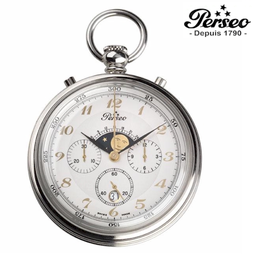 Orologio Perseo da tasca fasi Luna 13501