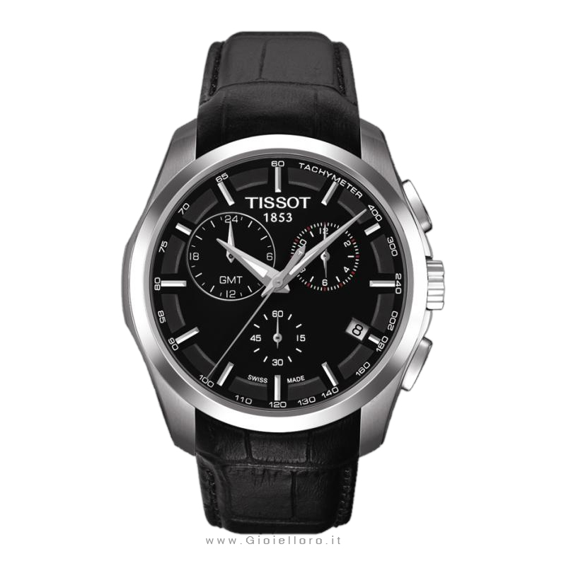 Orologio Tissot Couturier Gent Crono GMT T035.439.16.051.00