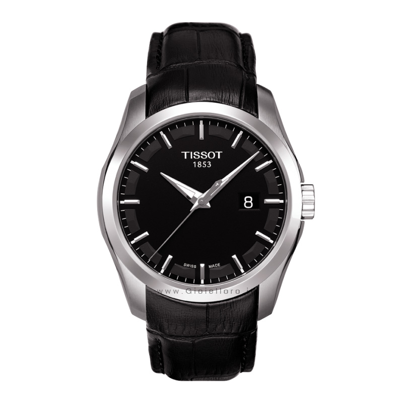 Orologio Tissot Couturier Gent collezione T-Trend q. nero T035.410.16.051.00