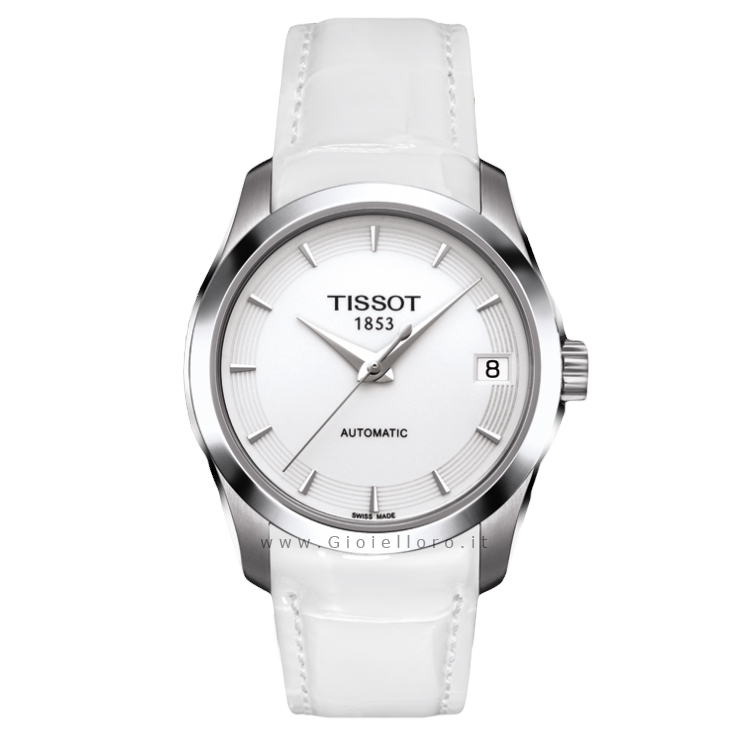 Orologio Tissot Donna Couturier Automatic Pelle T035.207.16.011.00