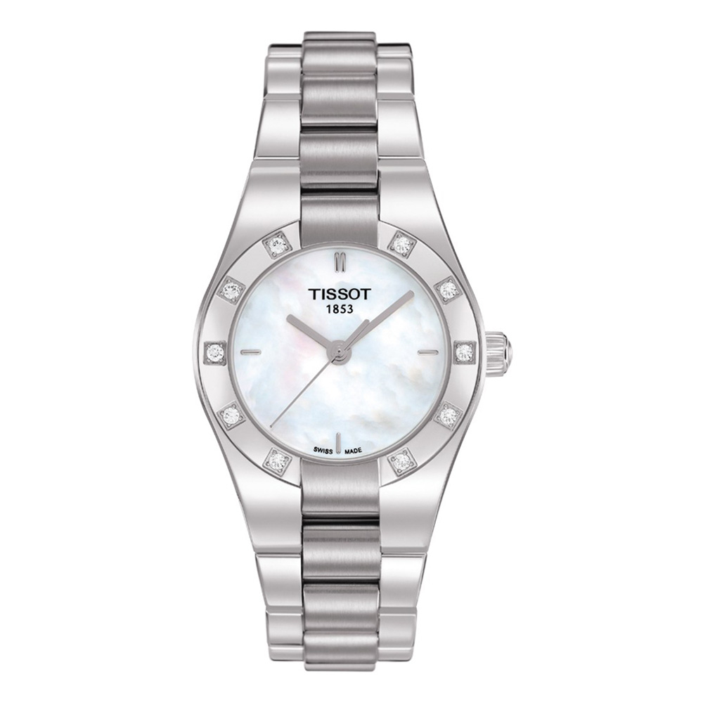 Tissot Ladies Watch Glam Sport with 10 diamonds T043.010.61.111.00