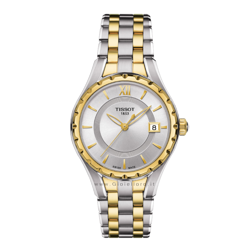 Orologio Tissot Lady T072 Quartz T072.210.22.038.00 PVD oro giallo