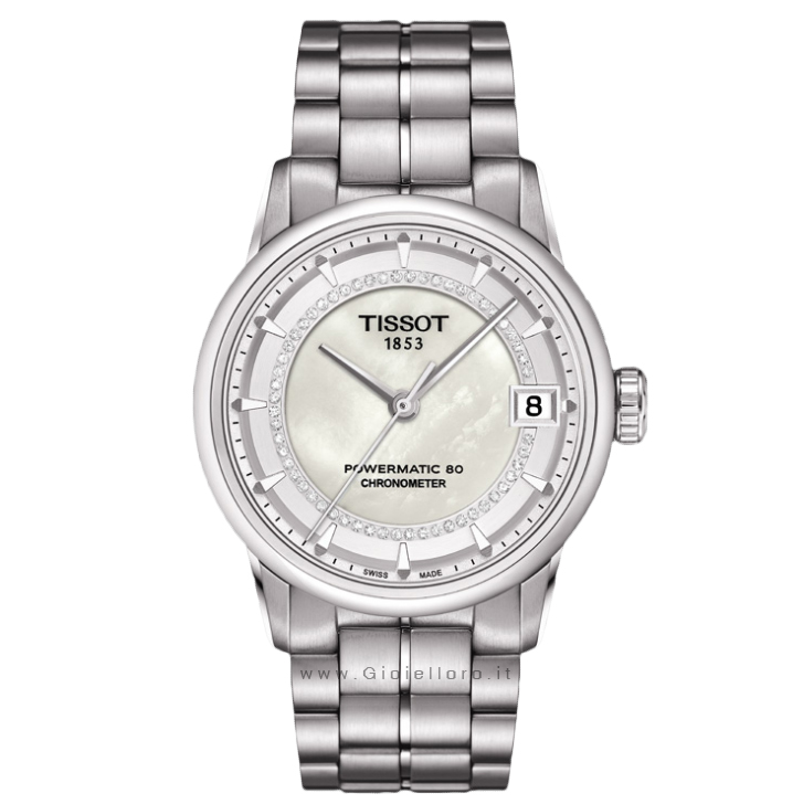 Orologio Tissot Luxury Automatic Lady Diamanti T086.208.11.116.00