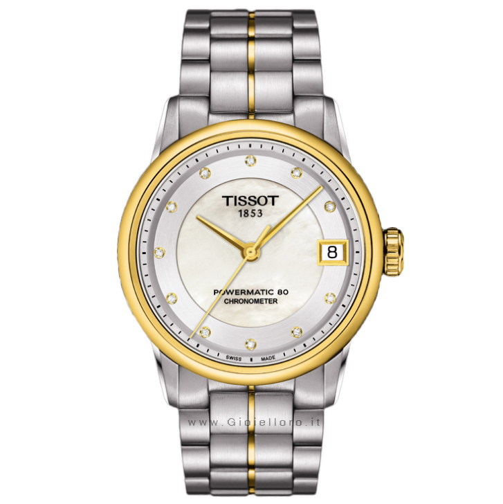Orologio Tissot Luxury Automatic Lady Diamanti T086.208.22.116.00