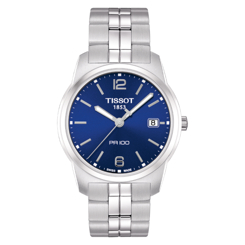 Orologio Tissot PR 100 Uomo Solo Tempo BLU T049.410.11.047.01