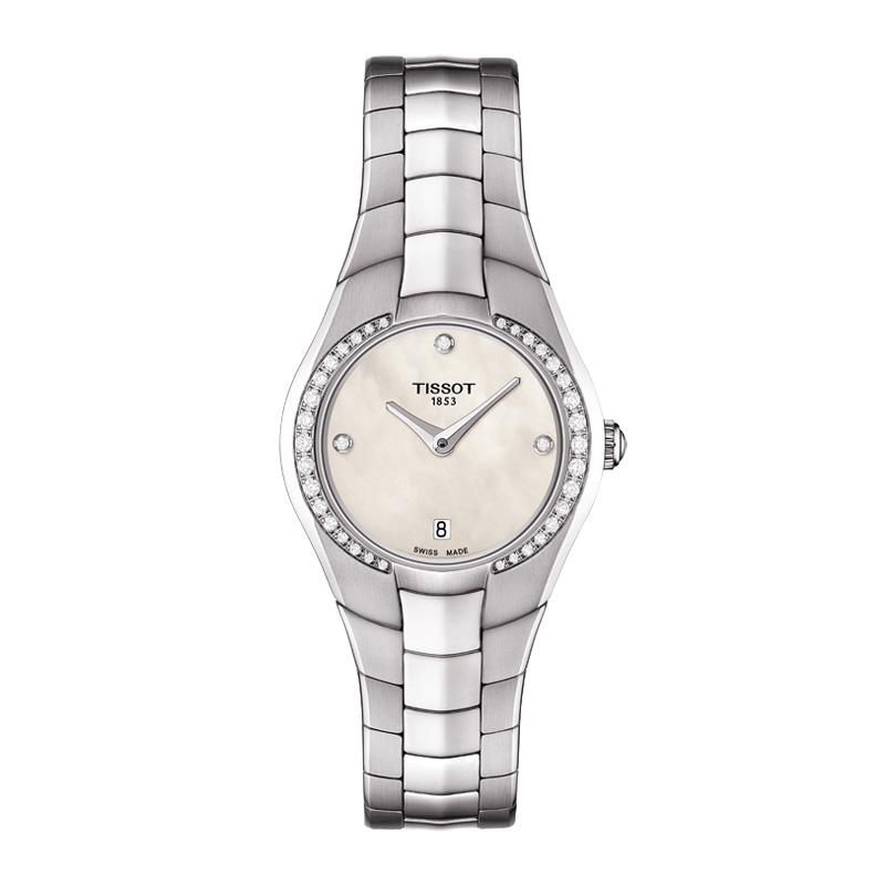 Orologio Tissot donna T-ROUND madreperla diamanti T096.009.61.116.00