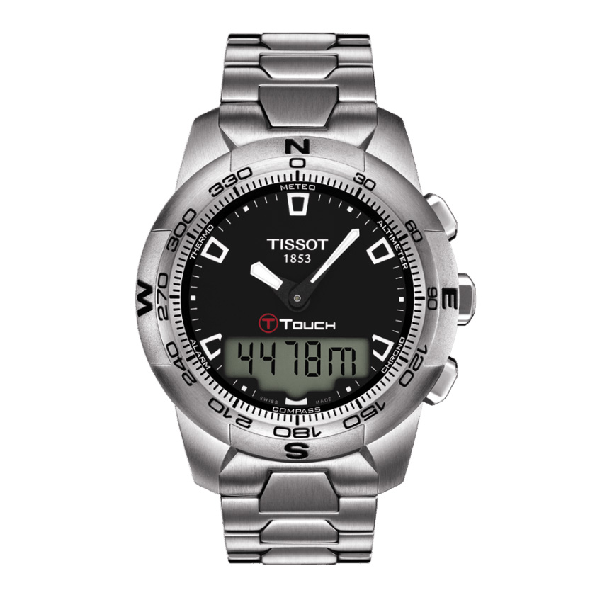 Orologio Tissot T-Touch II acciaio T047.420.11.051.00